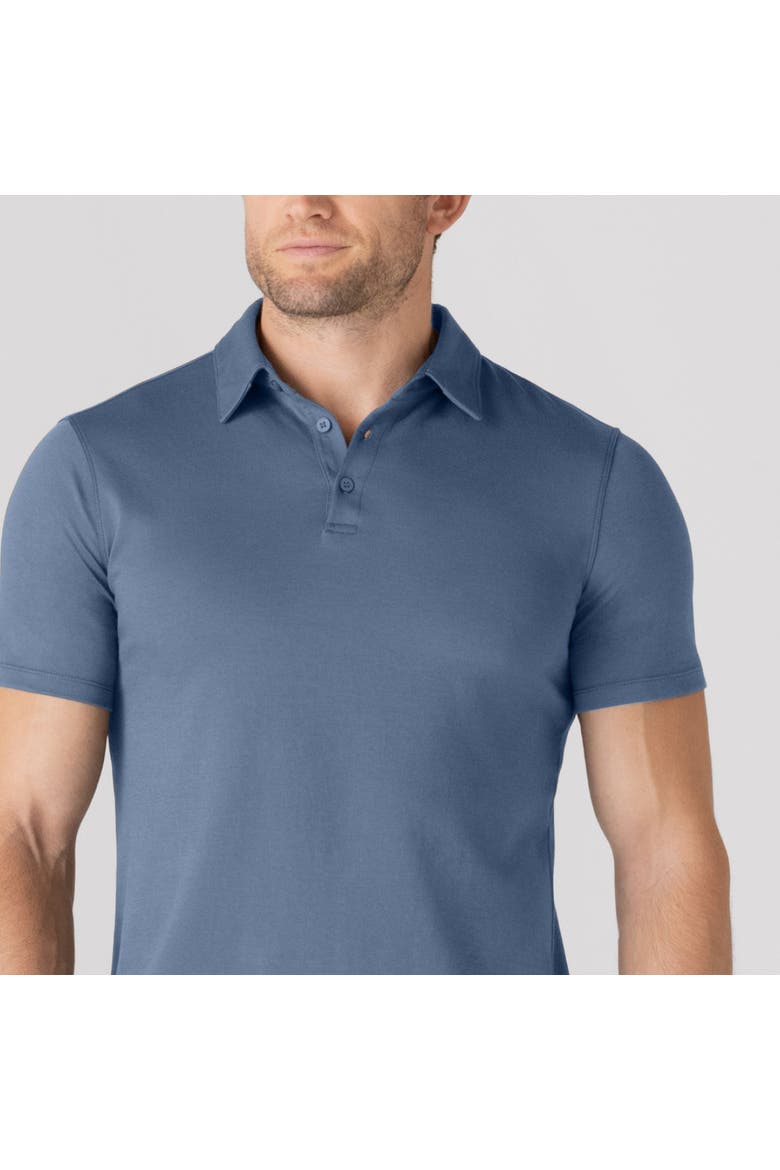 Jetsetter Tech Performance Polo, Alternate, color, Bering Sea