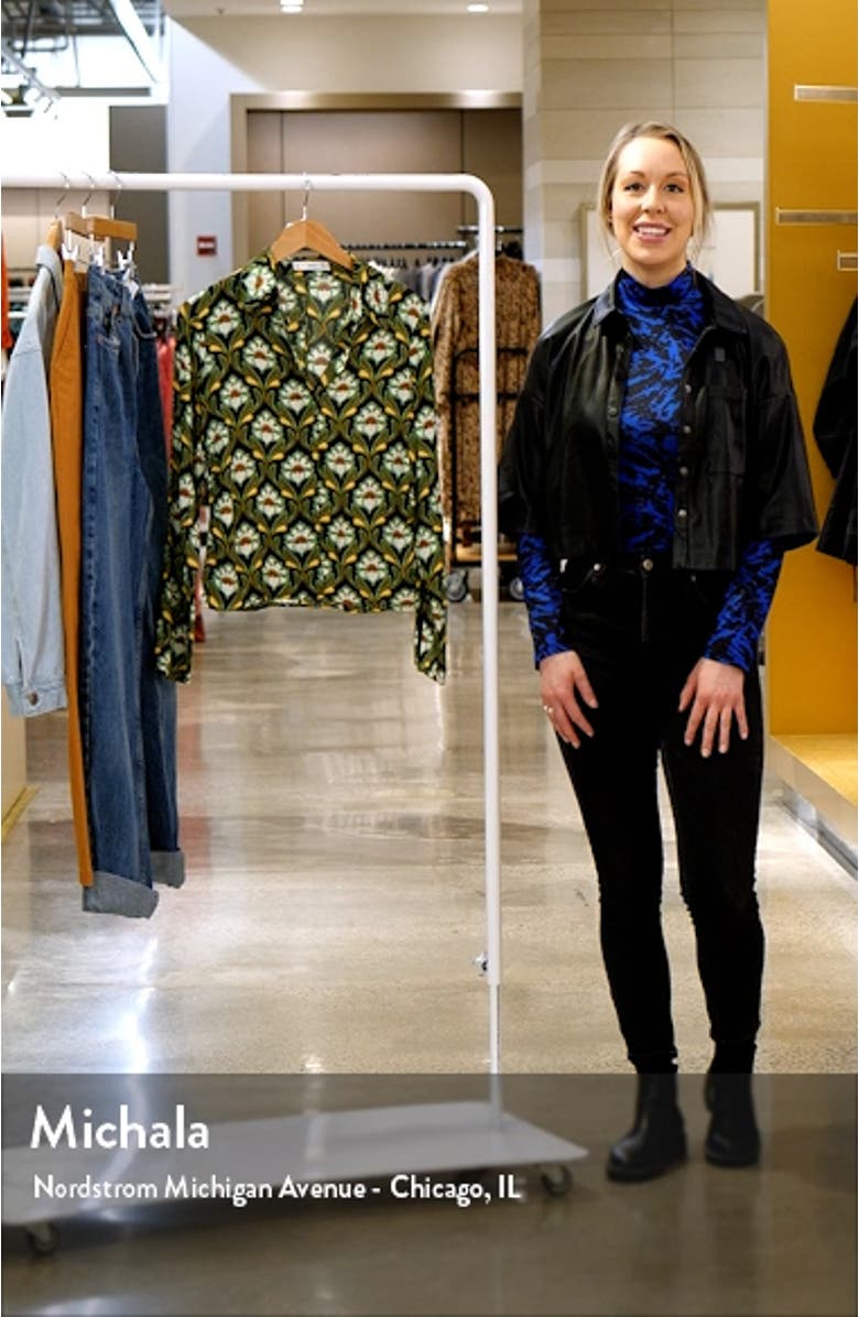 Floral Print Blouse, sales video thumbnail