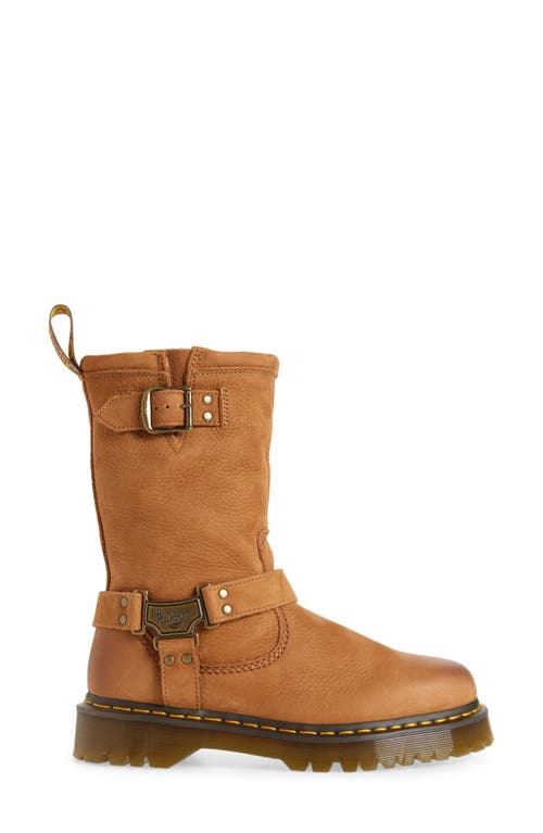 Dr. Martens' Dr. Martens Anistone Harness Boot In Desert Burnished