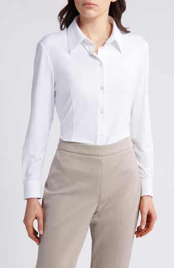 BOSS Solid Button-Up Shirt