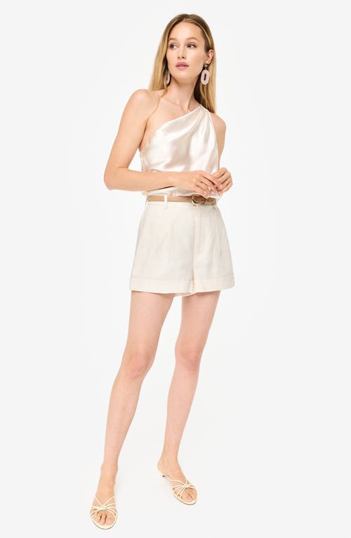 Cami Nyc Ravi High Waist Linen Shorts