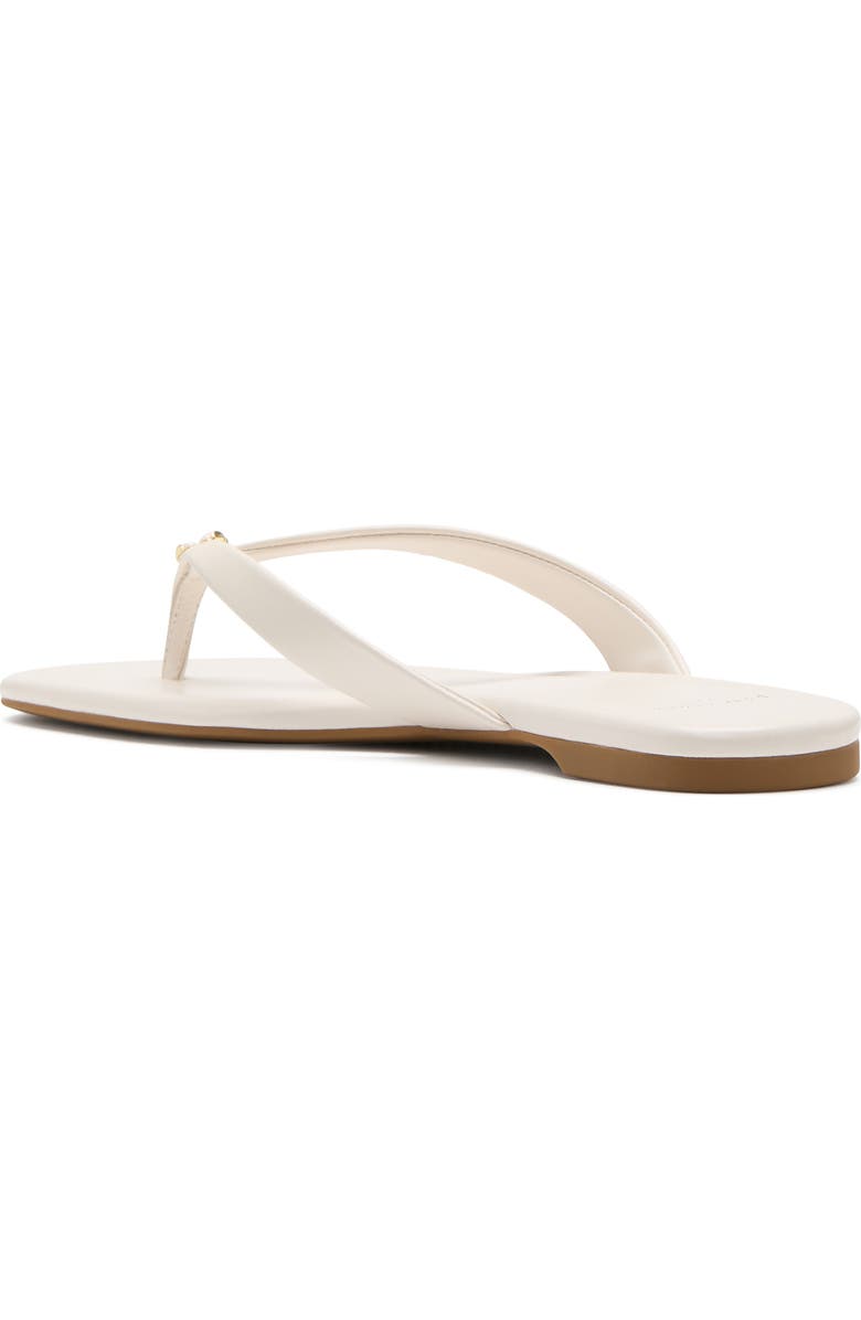 Kate Spade New York Flower Flip Flop, Alternate, color, Cream