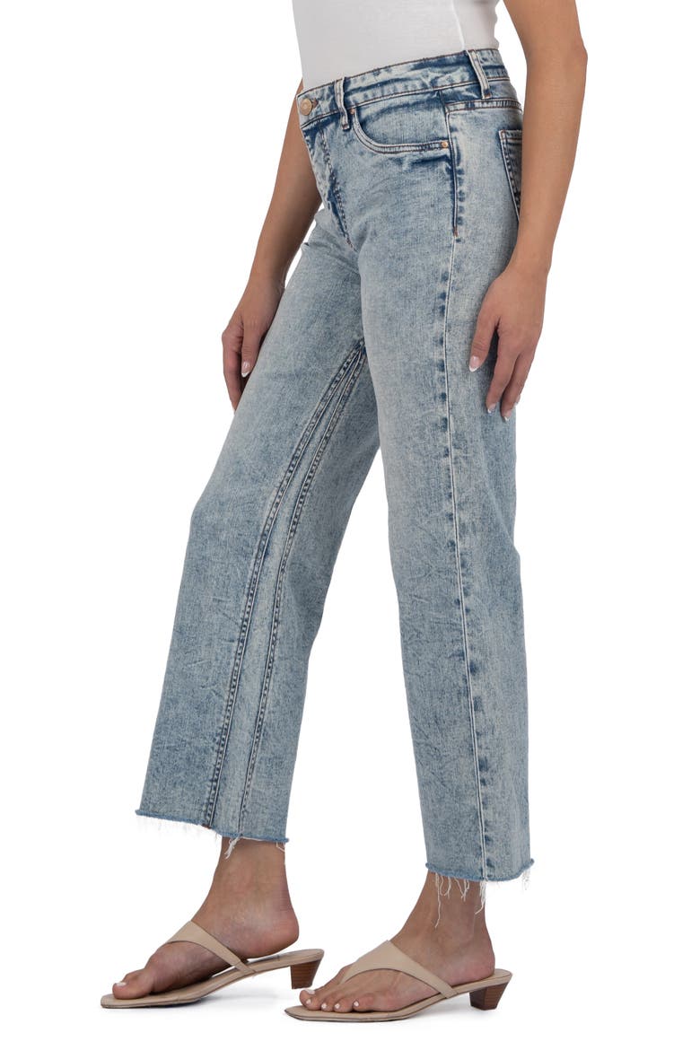 Kelsey High Waist Kick Flare Jeans, Alternate, color, DEVOTION