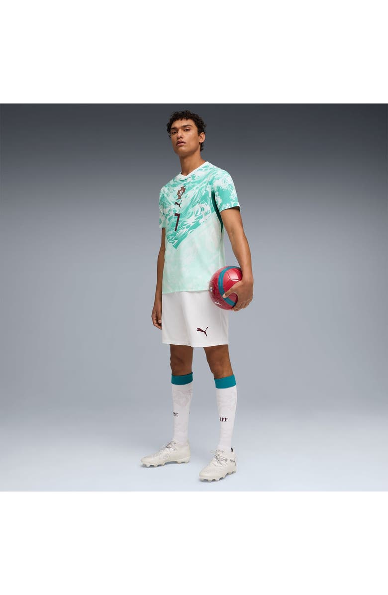 PUMA Men's Puma Cristiano Ronaldo White Portugal National Team 2026 Away On-Field Authentic Jersey, Alternate, color, White
