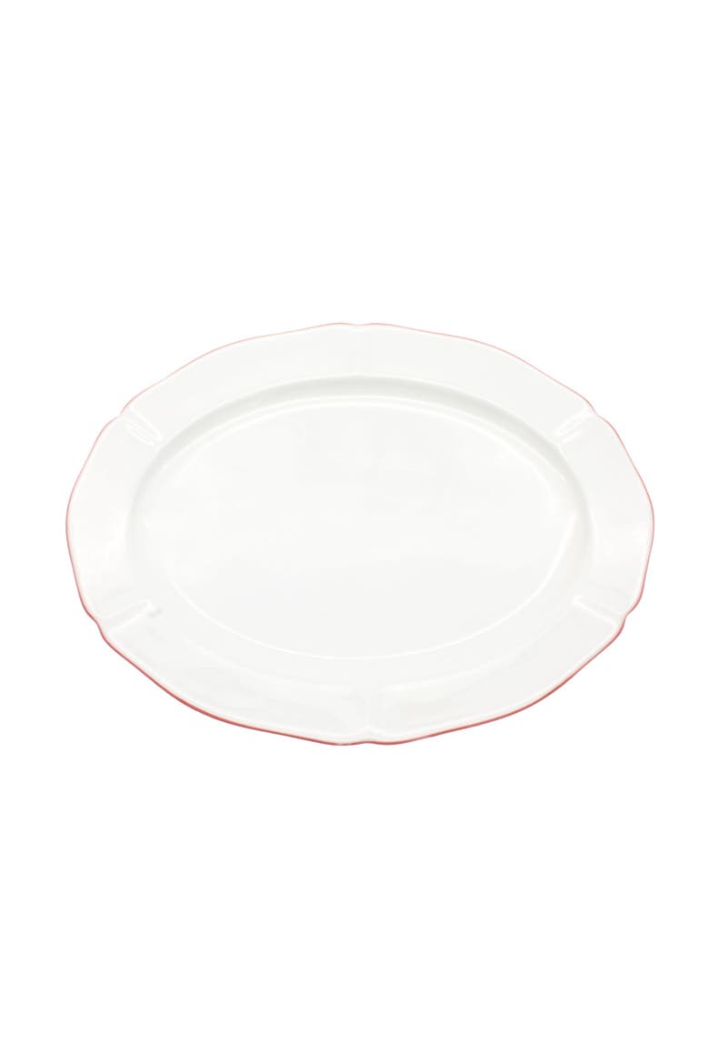 Amelie Oval Platter, Main, color, Roseate