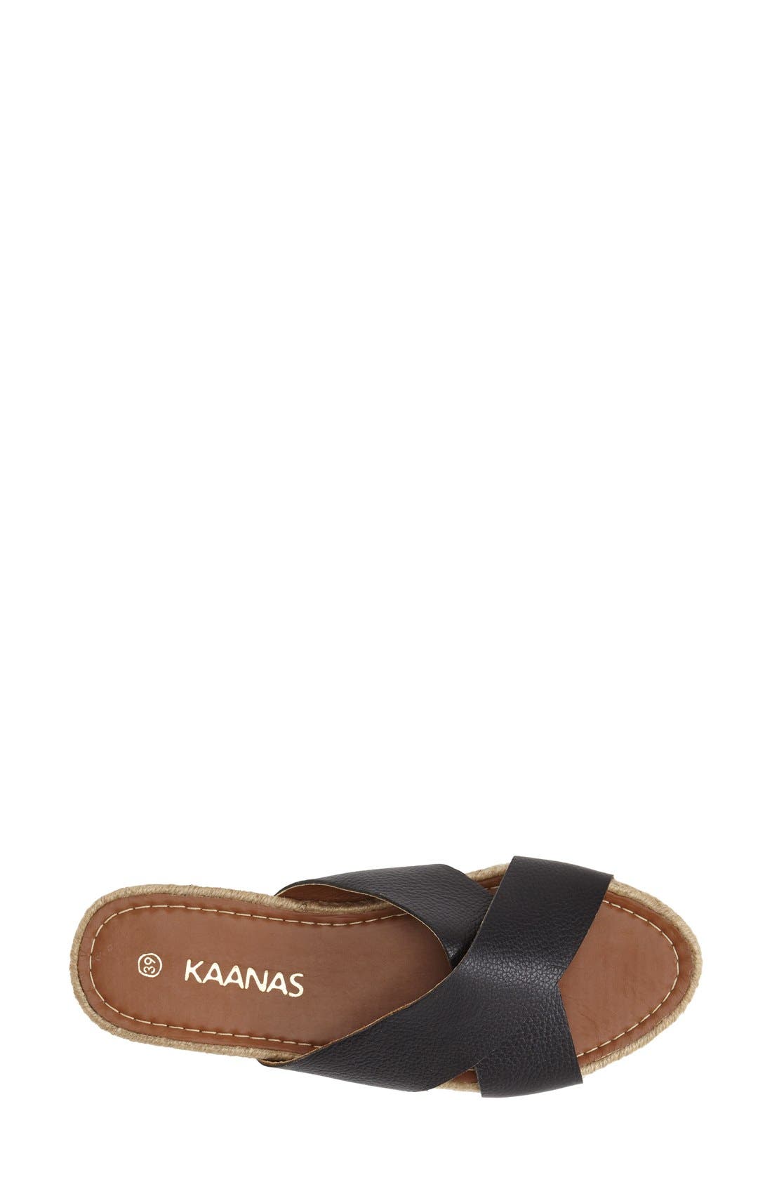 Kaanas 'Guajira' Slide Espadrille, Alternate, color, 
