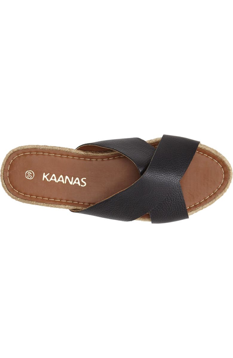 Kaanas 'Guajira' Slide Espadrille, Alternate, color,