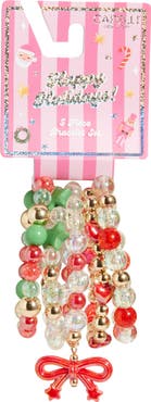 Capelli New York Kids' 5-Piece Holiday Bracelet Set