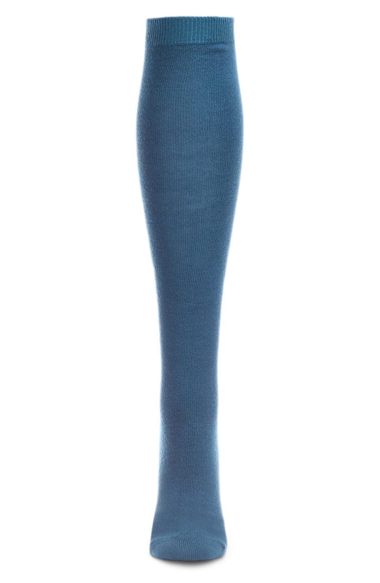 MeMoi Soft Knee High Socks, Alternate, color, Moroccan Blue