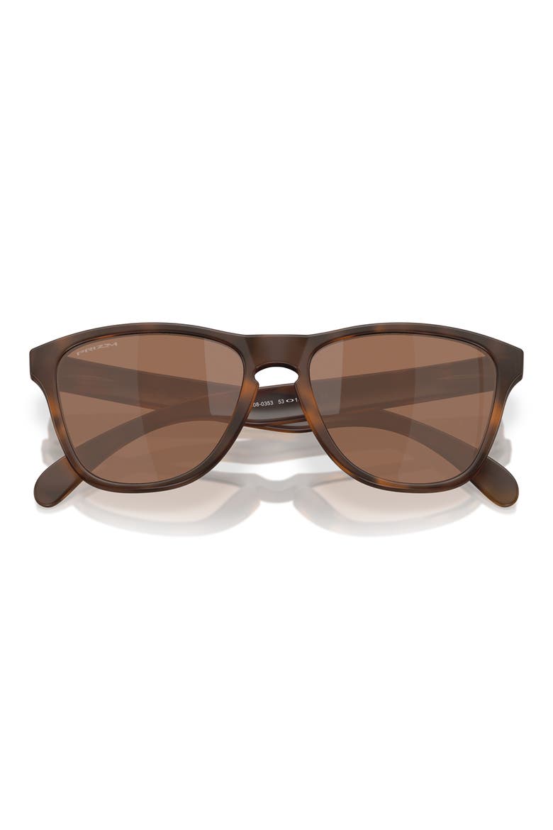 Prizm™ Sapphire 53mm Round Sunglasses, Alternate, color, MATTE TORTOISE