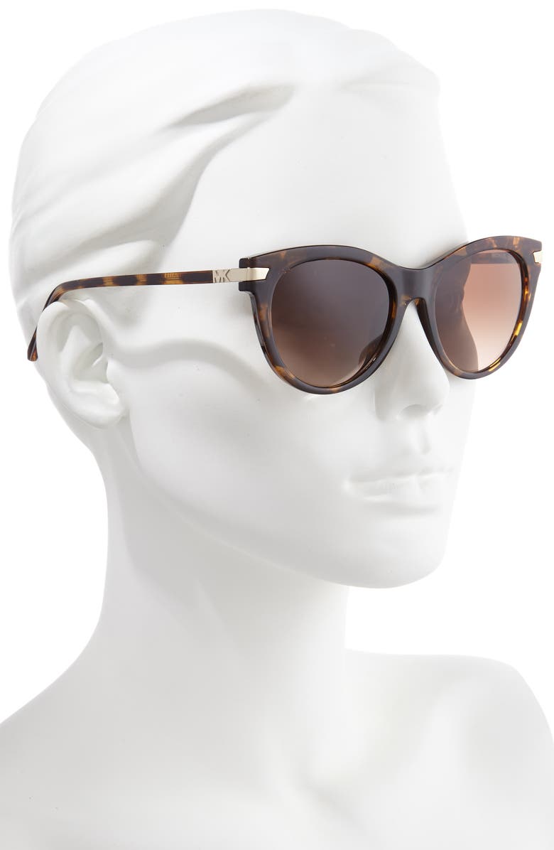 Michael Kors 54mm Gradient Cat Eye Sunglasses, Alternate, color, 