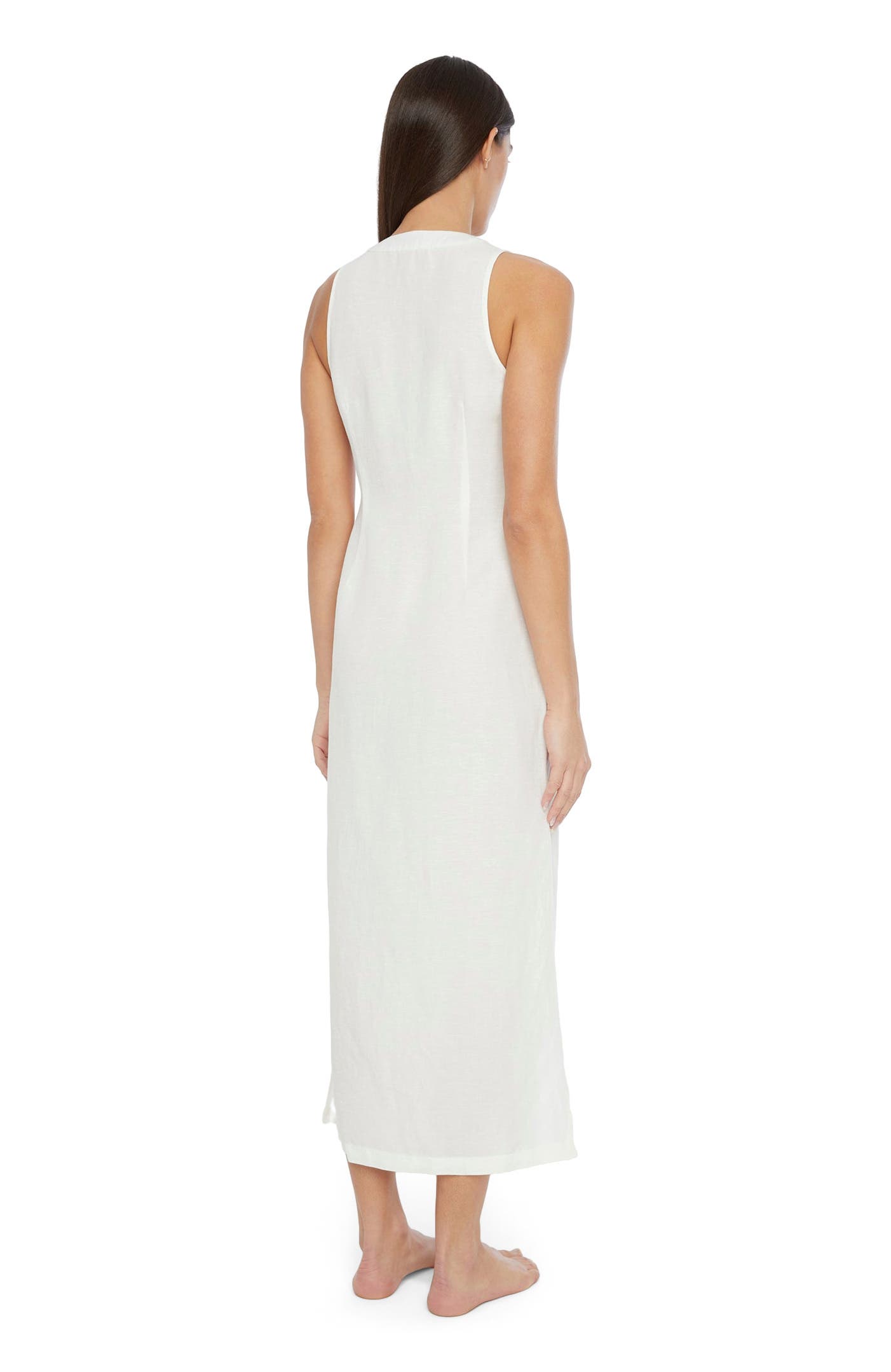onia air linen button down maxi dress Onia Air Linen Button Down Maxi Dress