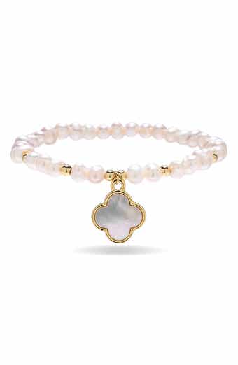 Anastasia Freshwater Pearl Stretch Bracelet