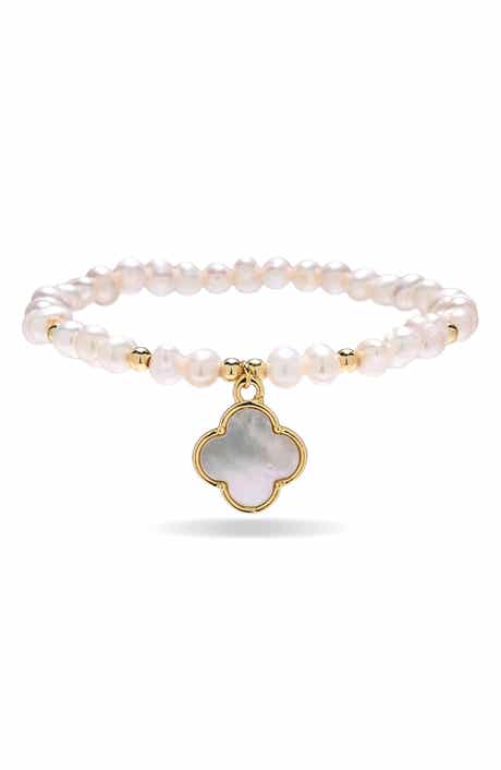 Anastasia Freshwater Pearl Stretch Bracelet