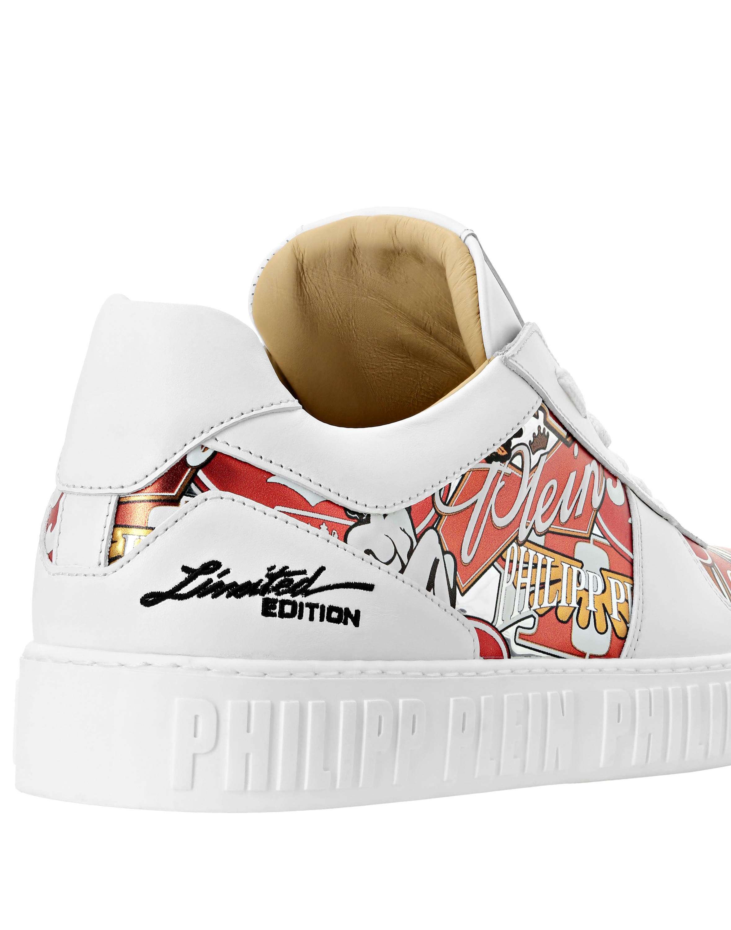 Low Top Sneakers Golden Eagle Unisex, Alternate, color, white