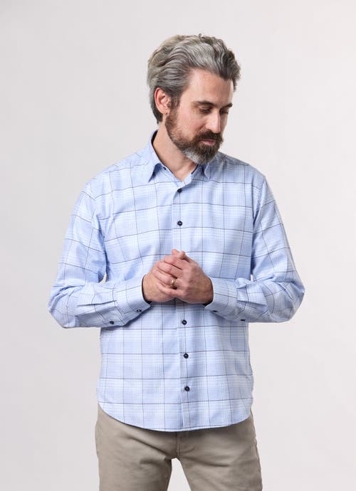 Hammer Made Stahls Tailored Button Down Shirt In Blue