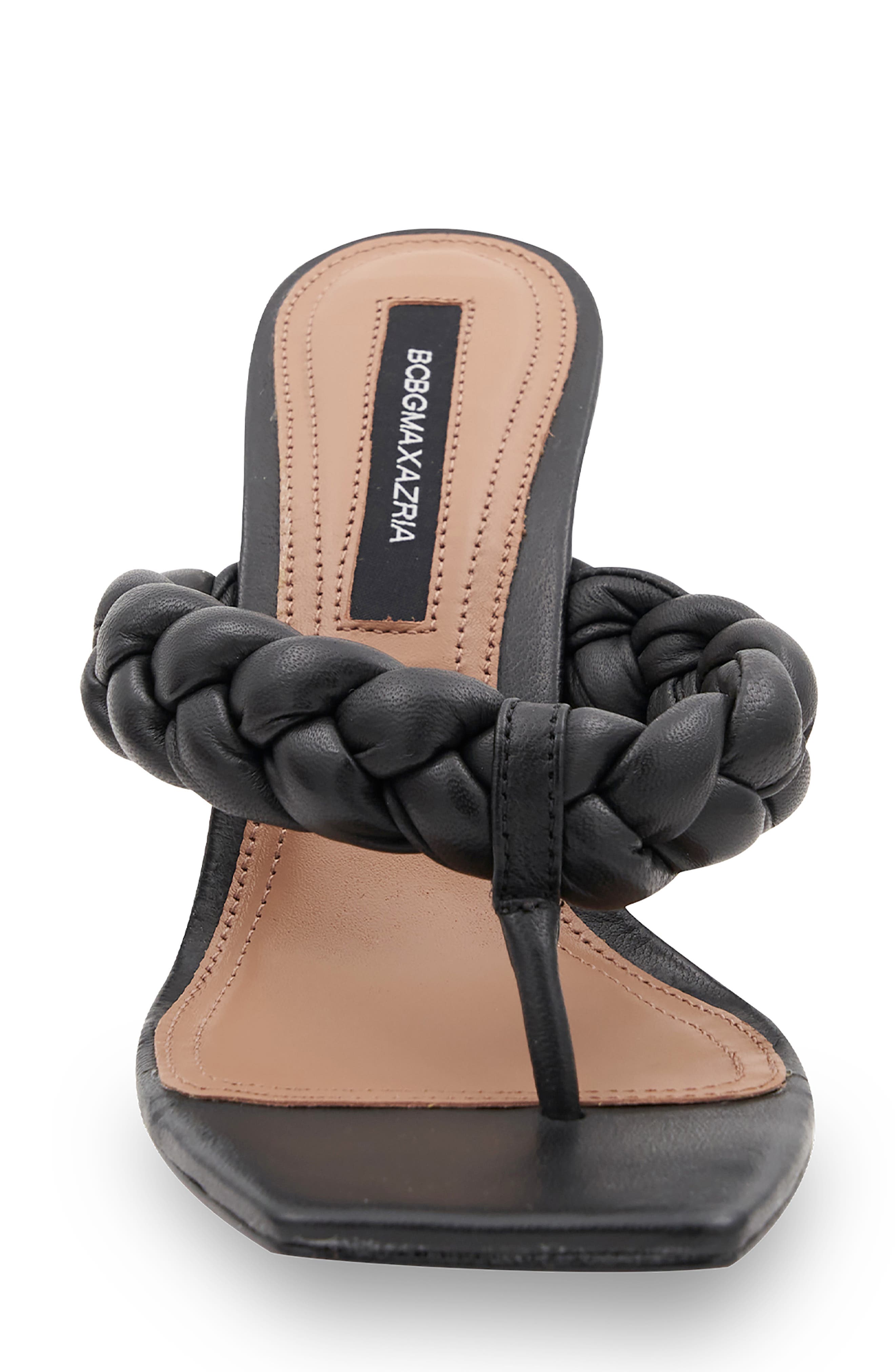 BCBGMAXAZRIA Bella Leather Sandal, Alternate, color, 