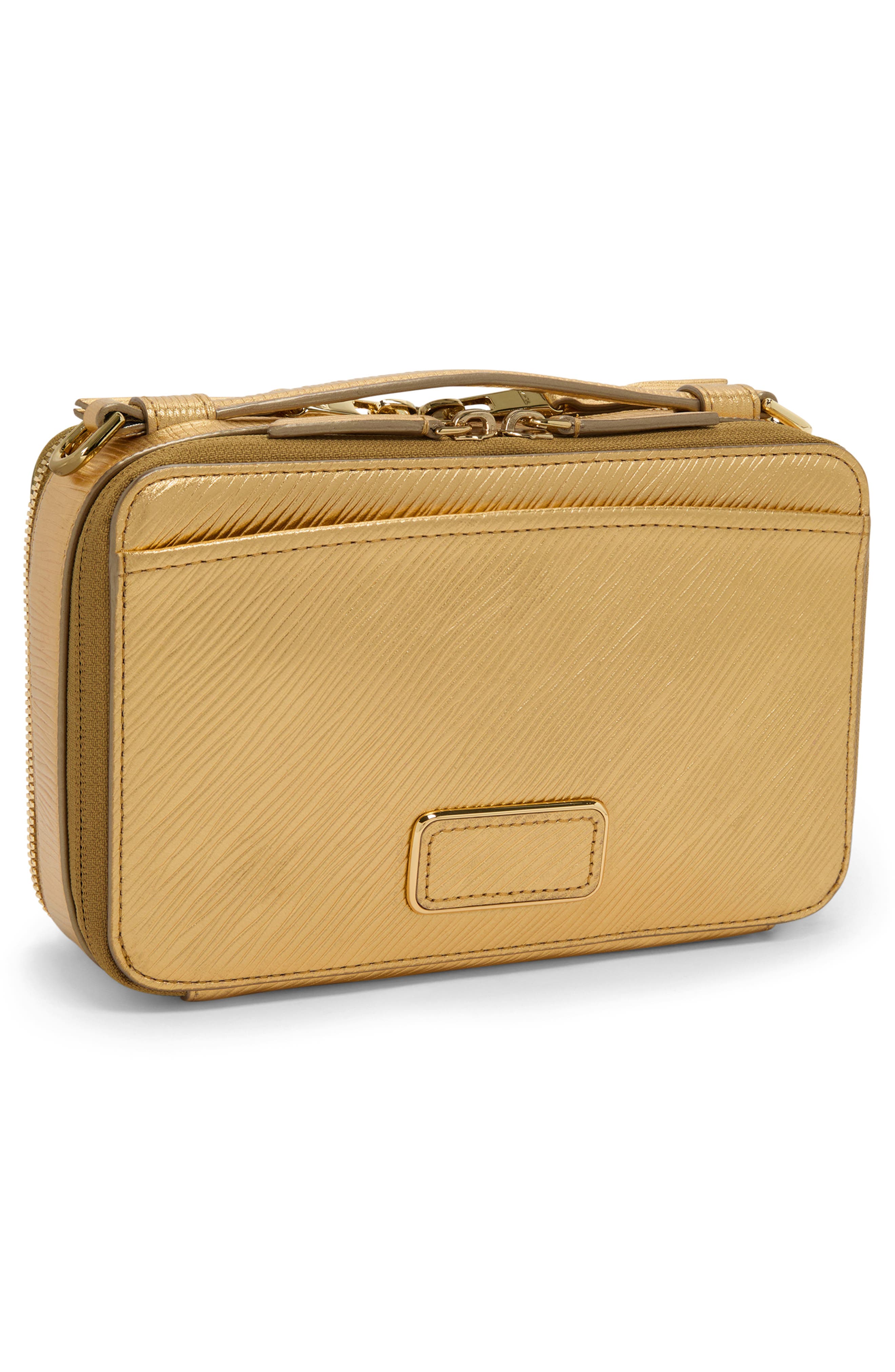 TUMI Myla Leather Crossbody Bag, Alternate, color, 