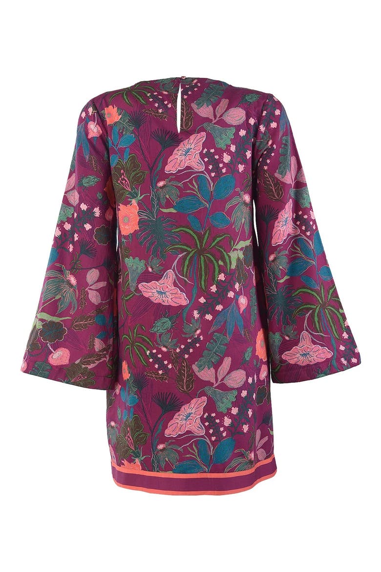 Calla Long Sleeve Minidress, Alternate, color, PINK