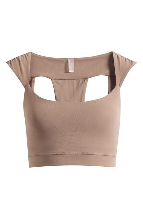 Never Better Cap Sleeve Sports Bra