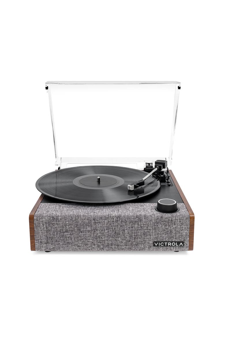 Eastwood II Bluetooth Record Player, Alternate, color, Walnut