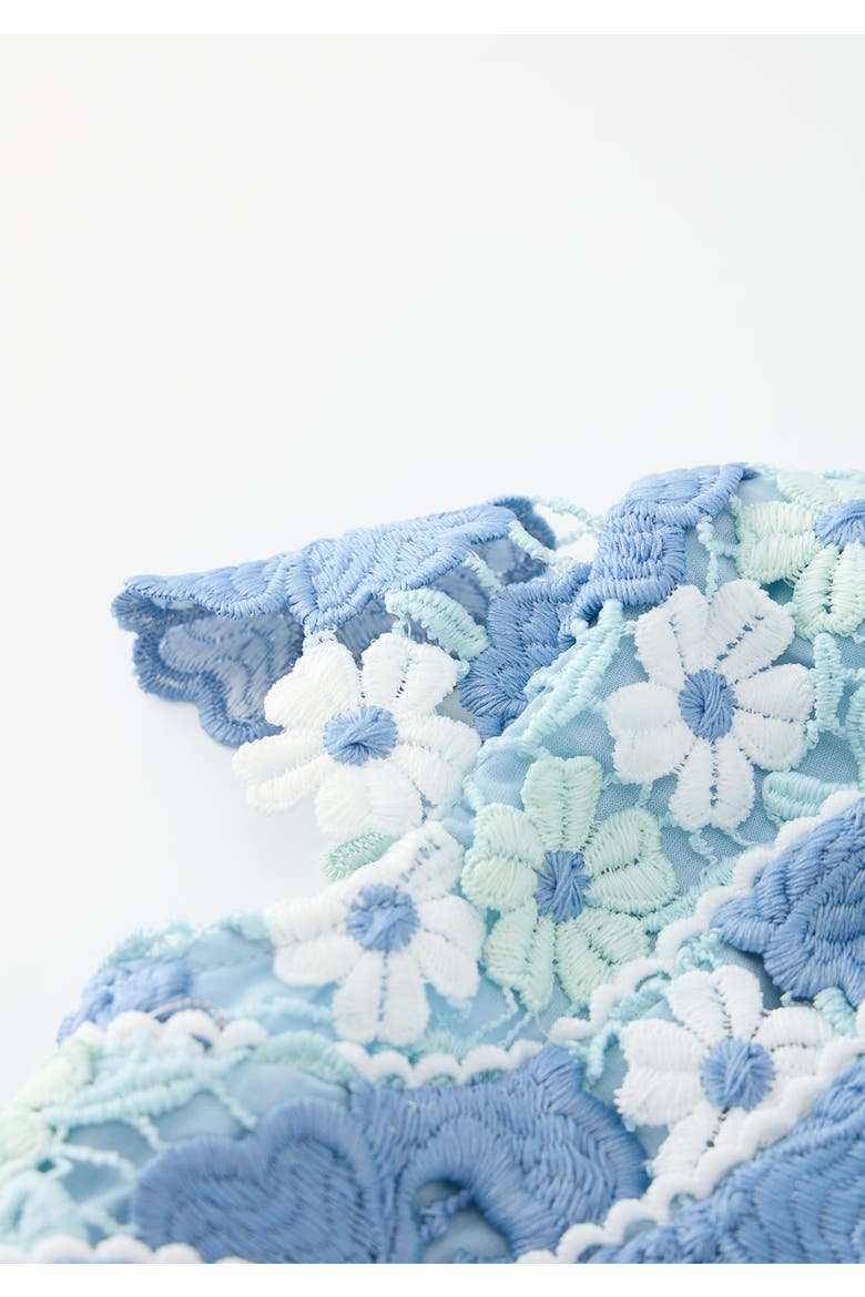 Jade Embroidered Mini Dress, Alternate, color, Powder Blue