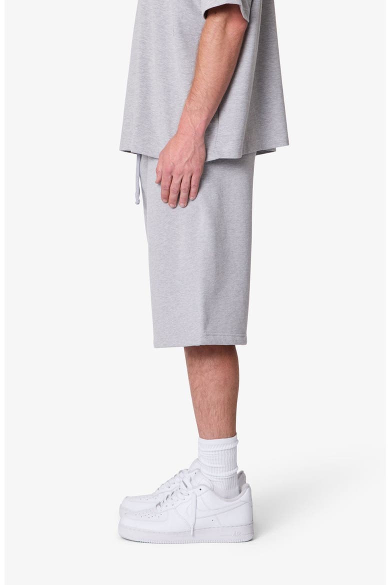 Heavy Basic Cotton Sweatshorts, Alternate, color, MARLED GREY
