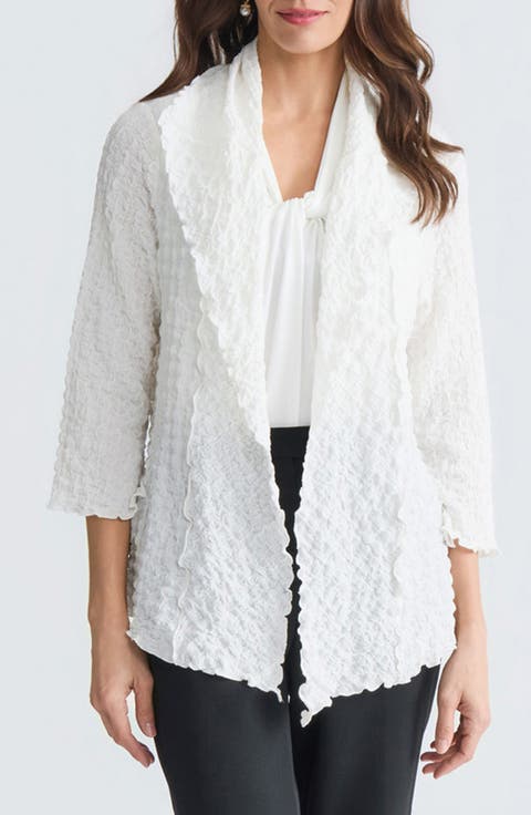 Pucker Knit Cardigan