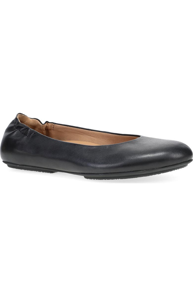 Dansko Mollie Ballet Flat, Main, color, Black