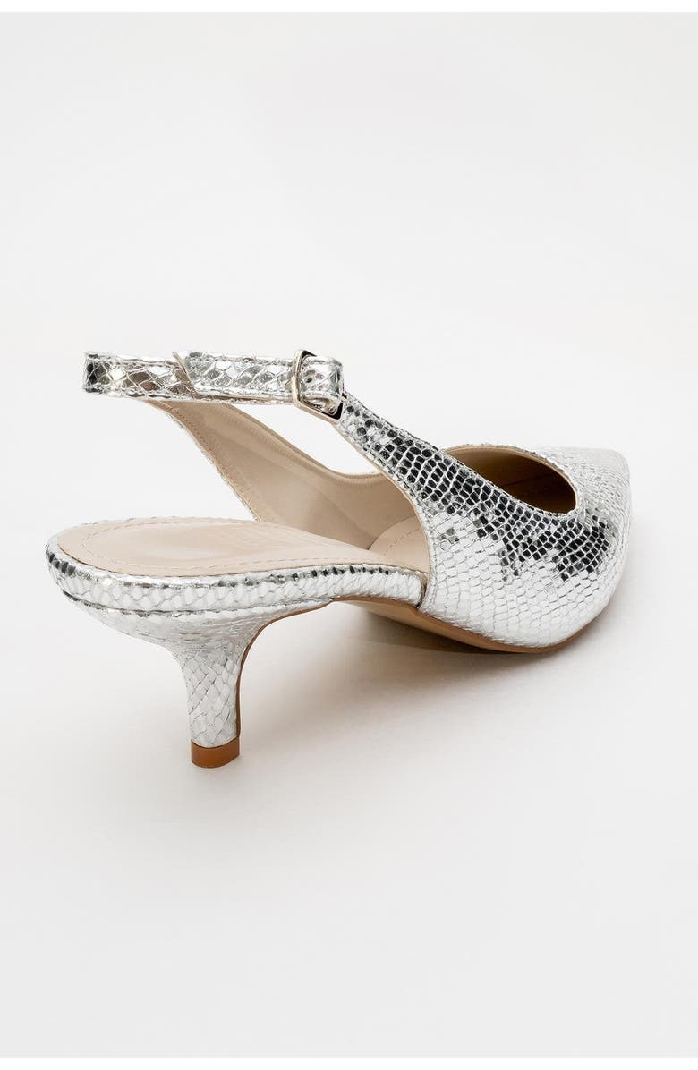 Prologue Shoes Value Pointed Toe Pump, Alternate, color, Silver