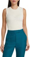 BOSS Felishia Rib Sleeveless Sweater