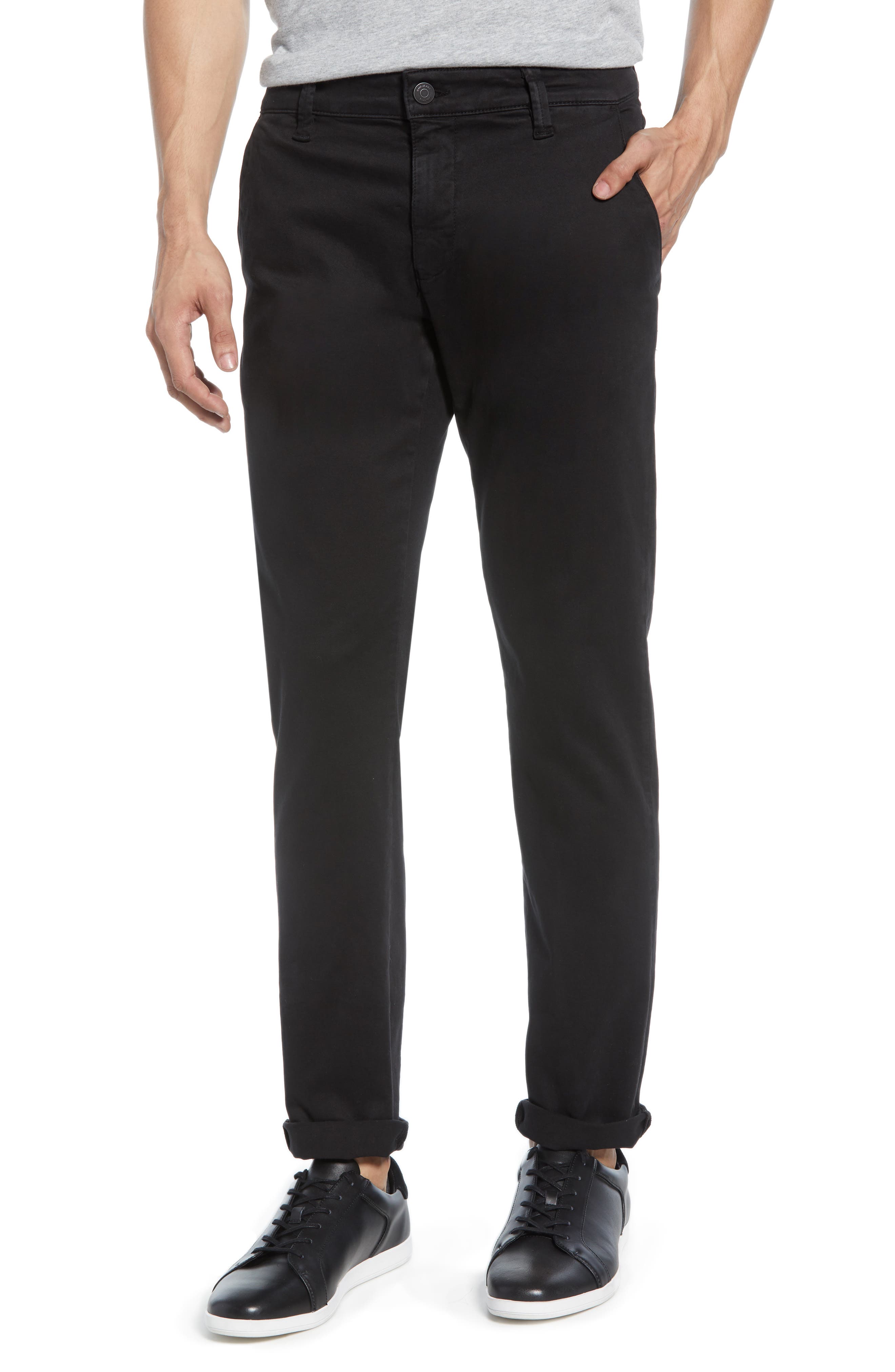 selected BLACK SATEEN TWILL
