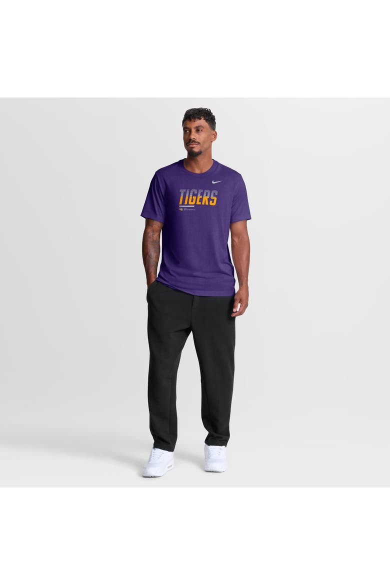 Men's Nike Purple LSU Tigers Sideline Legend Dri-FIT T-Shirt, Alternate, color, Purple