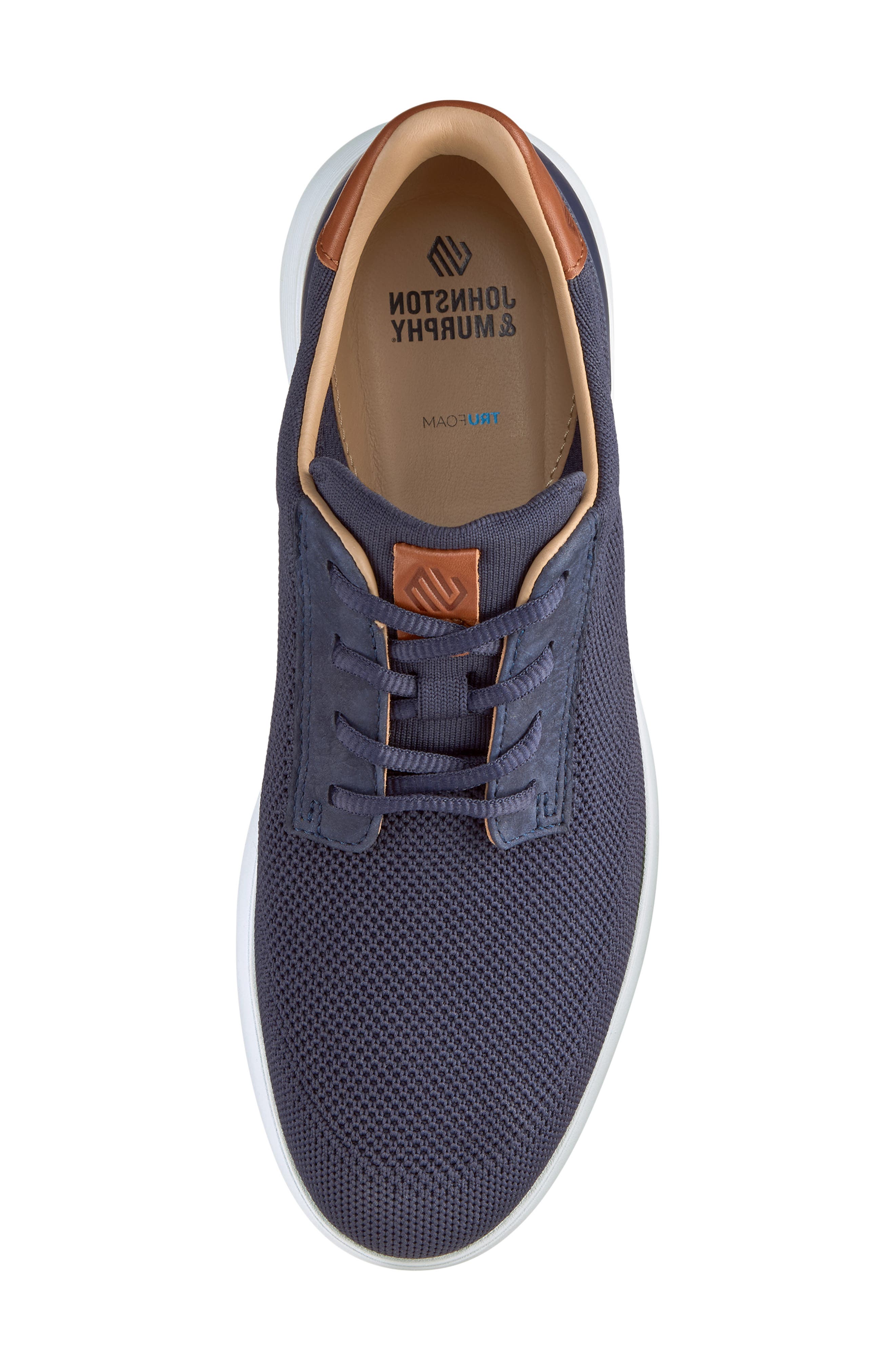 Ackerson Knit Plain Toe Sneaker, Alternate, color, NAVY KNIT