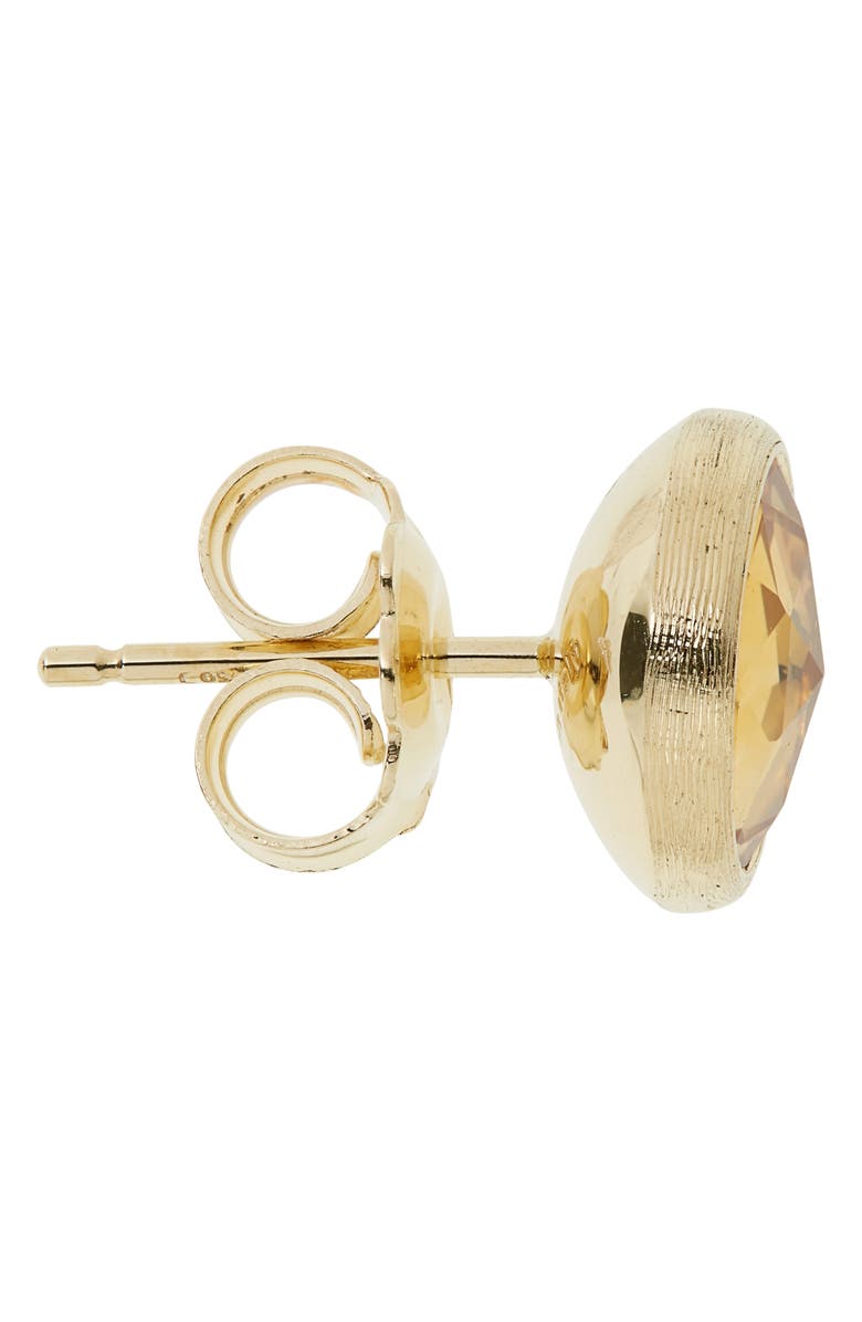 Marco Bicego Jaipur Semiprecious Stone Stud Earrings, Alternate, color, Citrine