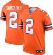 Nike Men's Nike Patrick Surtain II Orange Denver Broncos Alternate Legend Player Performance Top