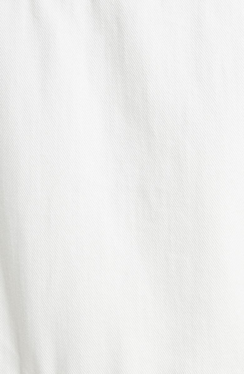 Balmain Crop Denim Jacket, Alternate, color,