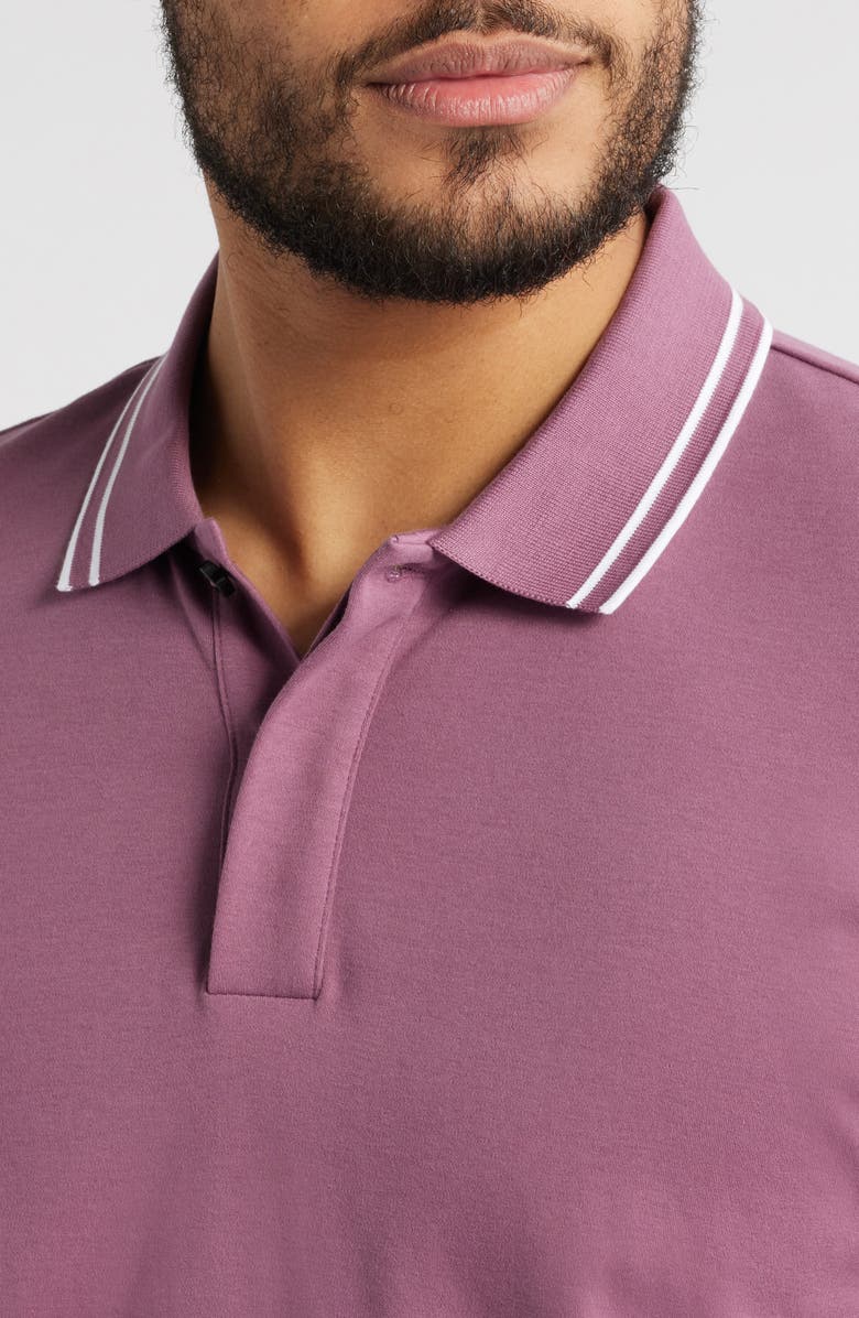 BOSS Parlay Tipped Cotton Polo, Alternate, color,