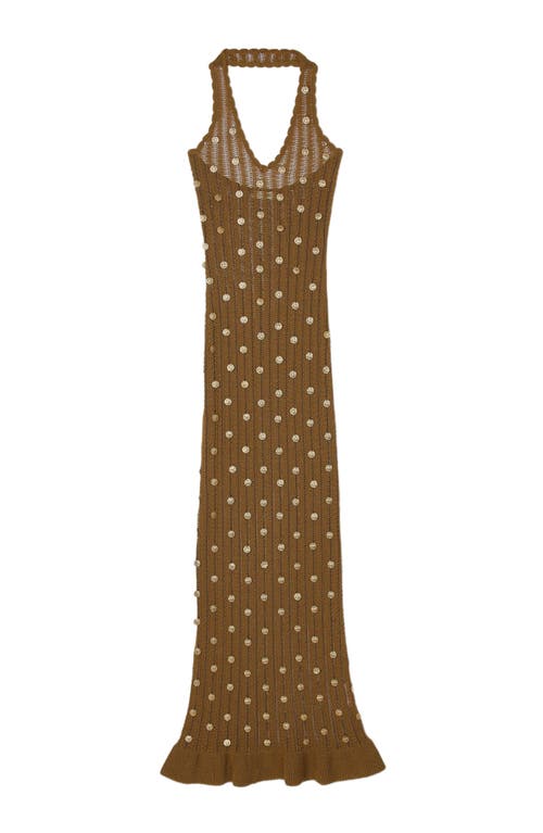 Sandro Embellished Maxi Dress