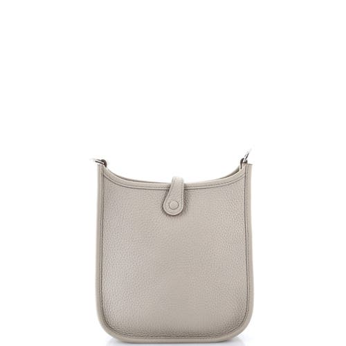 Pre-owned Hermes Hermes Evelyne Bag Gen Iii Clemence Tpm In Neutral