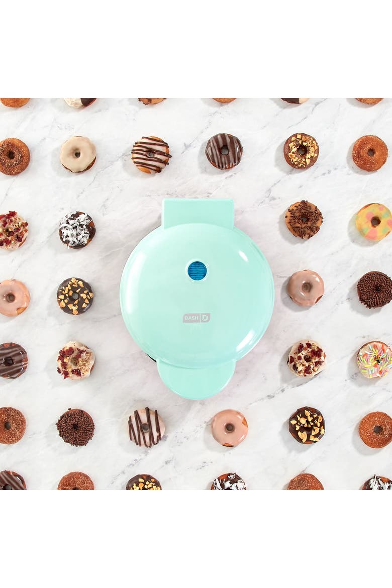Express Mini Donut Maker, Alternate, color, AQUA