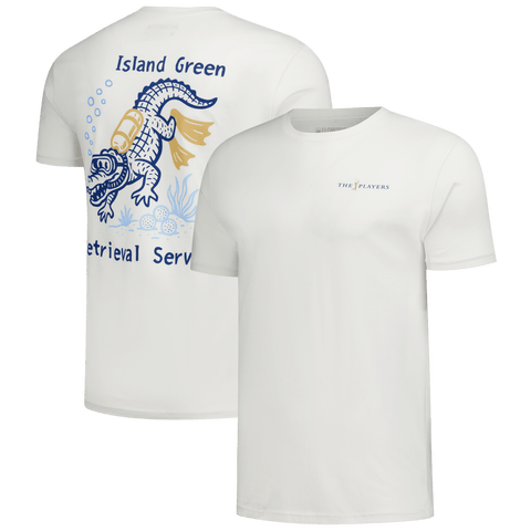 Unisex Flomotion Cream THE PLAYERS 17th Hole Retrieval Service T-Shirt