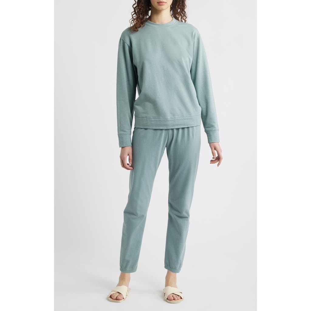 Wyeth Remy Stretch Cotton Blend Sweatpants In Blue