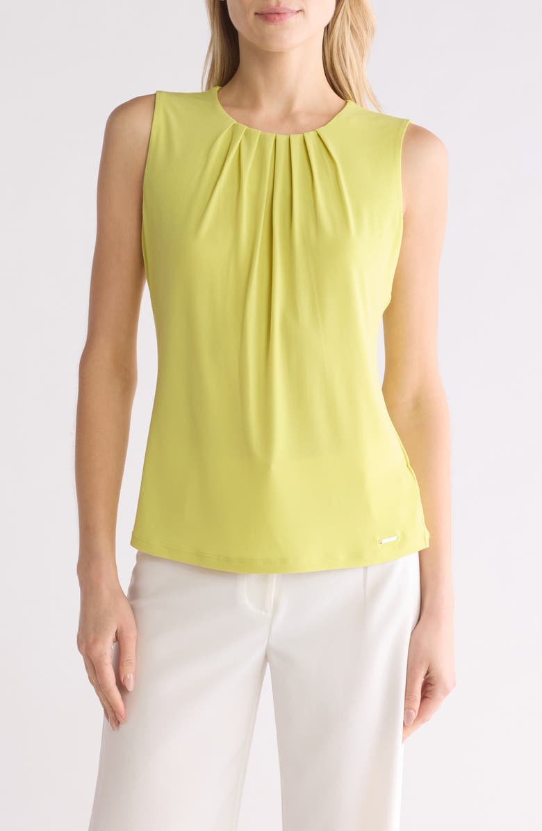 Calvin Klein Pleated Shell, Main, color, 