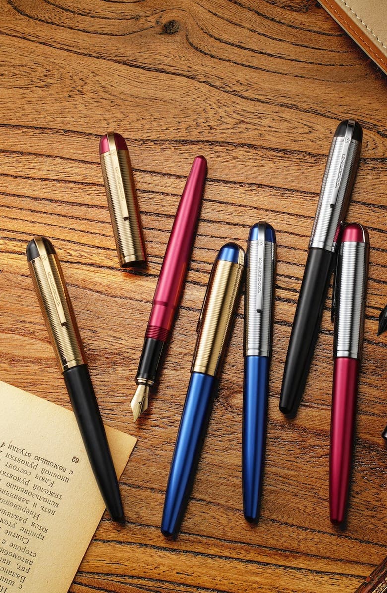WAHL-EVERSHARP Skyline Red Gold Fountain Pen, Alternate, color, Red Fine