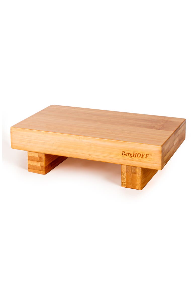 Set of 2 Bamboo Sushi Tray Set, Alternate, color, BEIGE