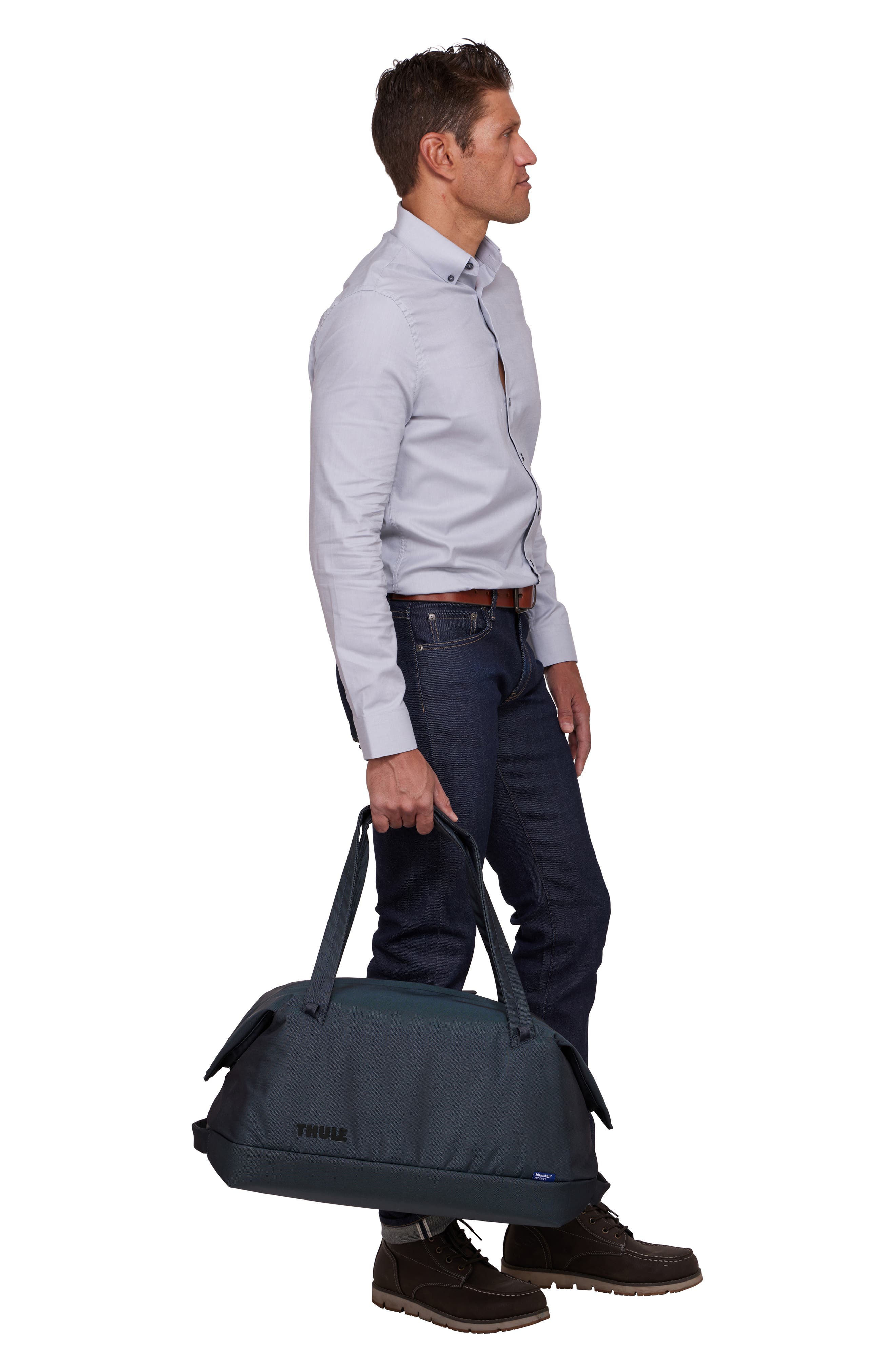 Thule Subterra 2 Water Resistant Duffel Bag, Alternate, color, Dark Slate