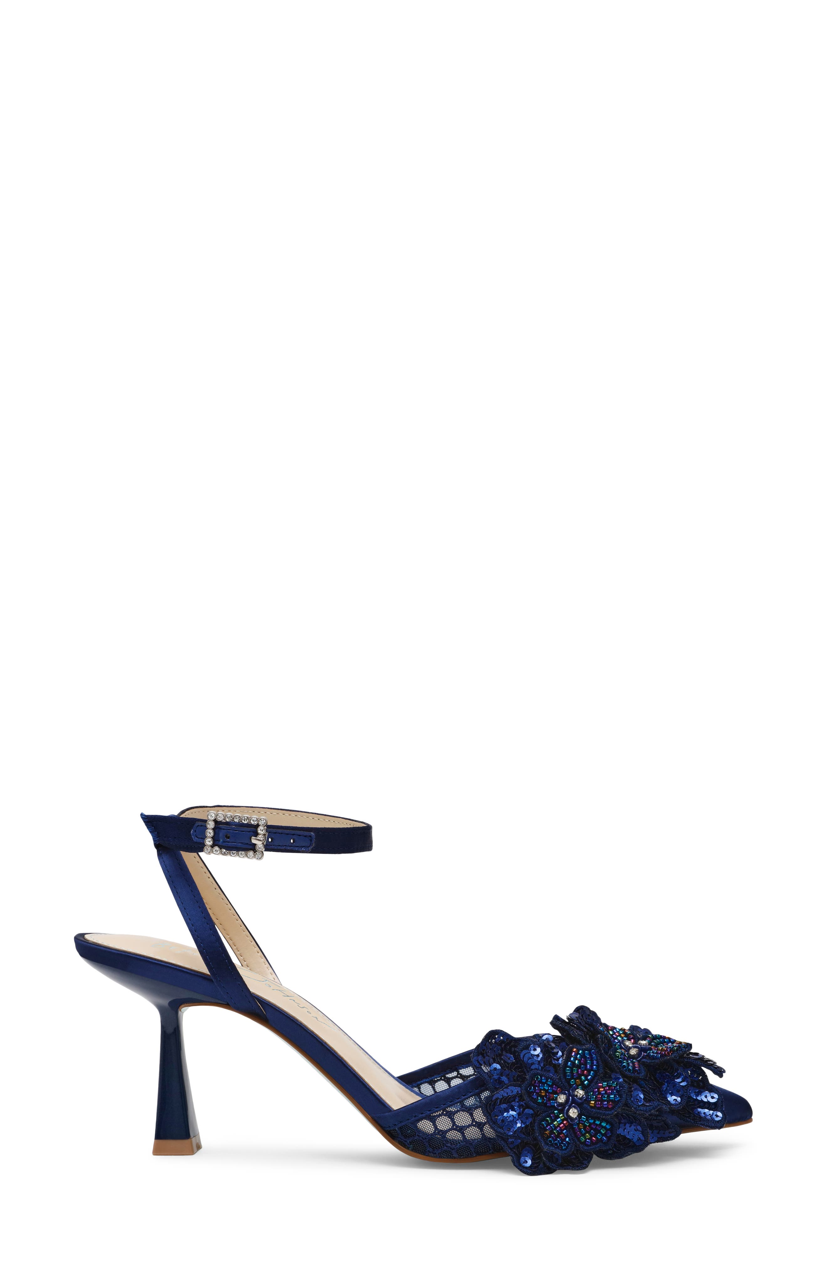 Susie Pointed Toe Pump, Alternate, color, NAVY