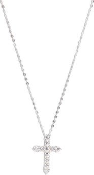 Nadri Cross Pendant Necklace