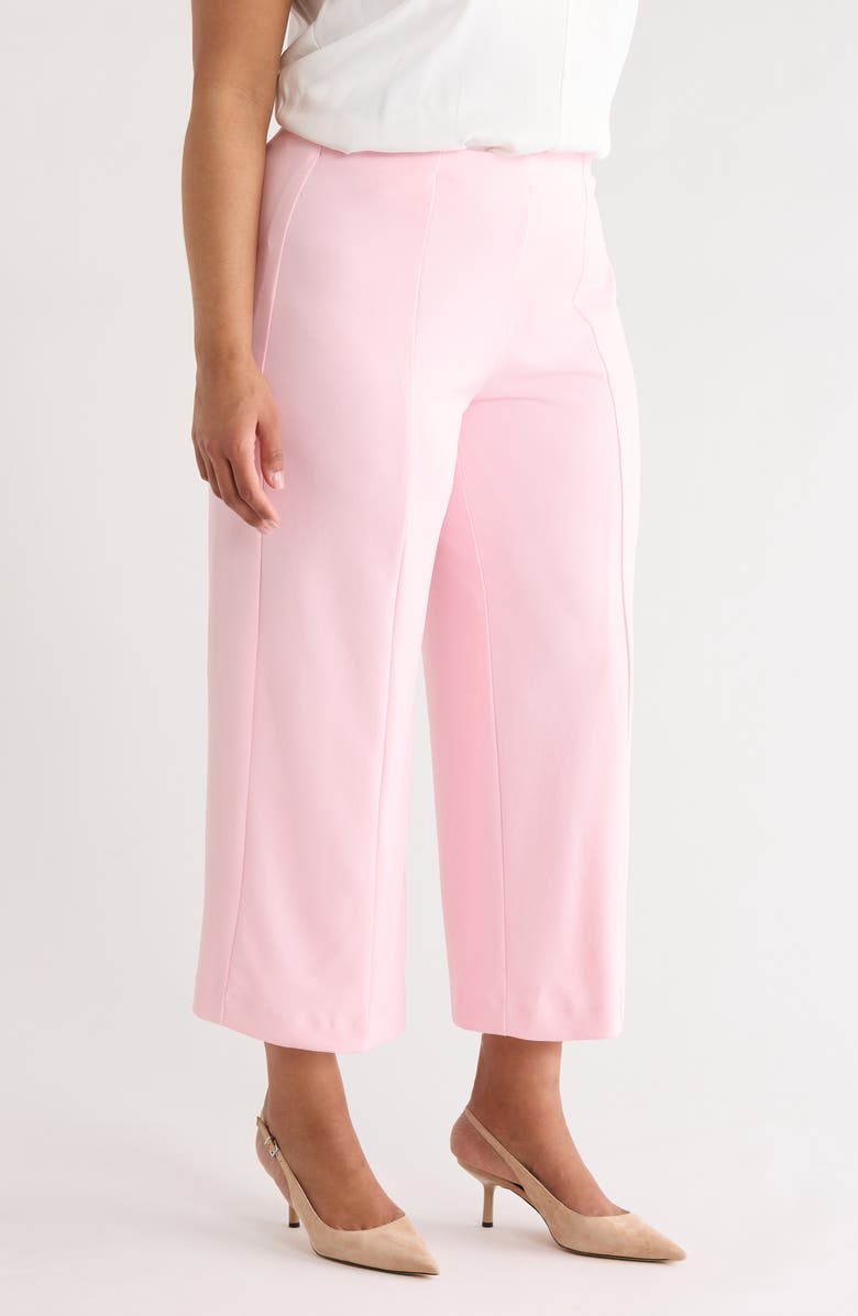 AK ANNE KLEIN High Waist Pull-On Wide Leg Pants, Alternate, color,